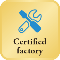 Certified factory
