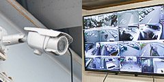 Security camera installation